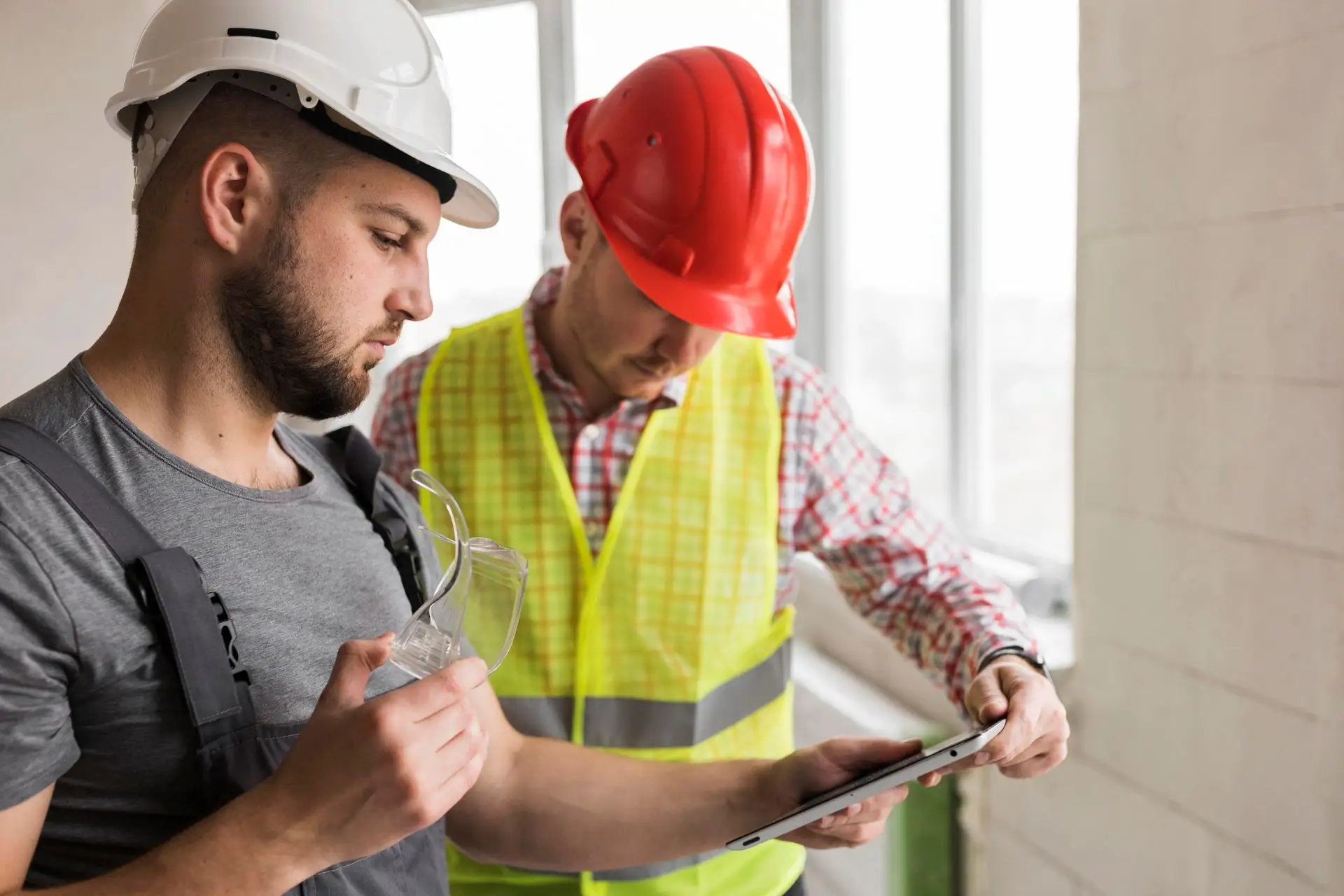 Commercial inspection crew