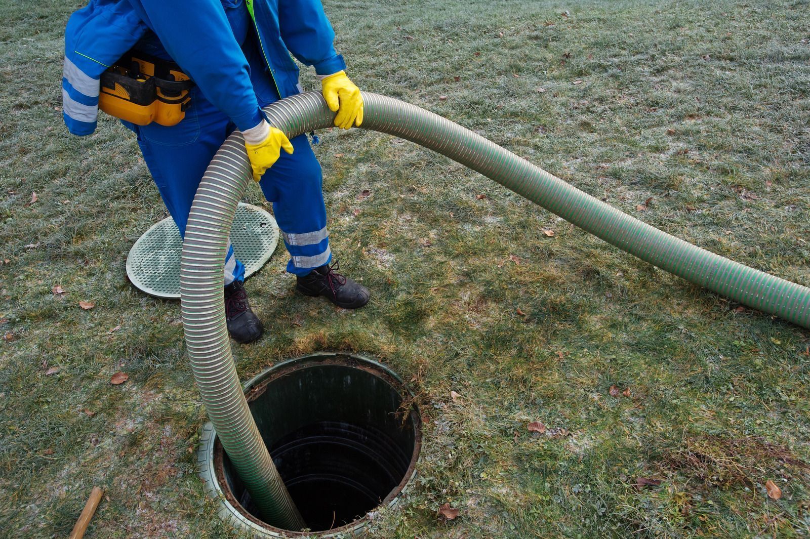 Septic system inspection